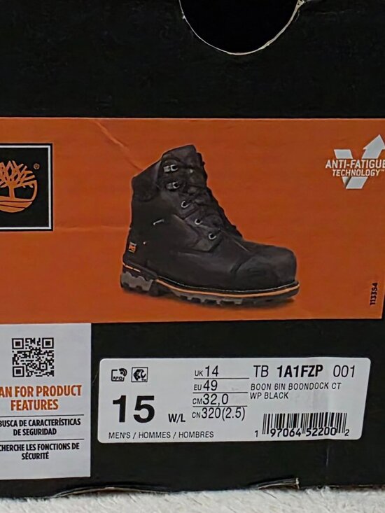 Mens Timberland Boondock composite toe safety boots